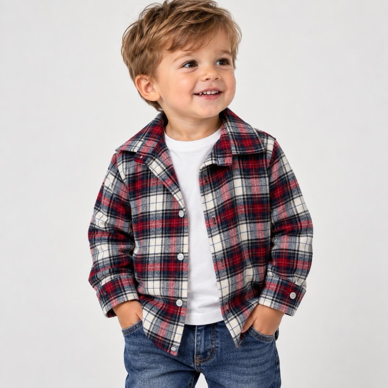 Completo – Camicia + T-shirt Bianca - Rebel