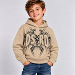 Felpa invernale Felpata stampata - XOUT JEANS