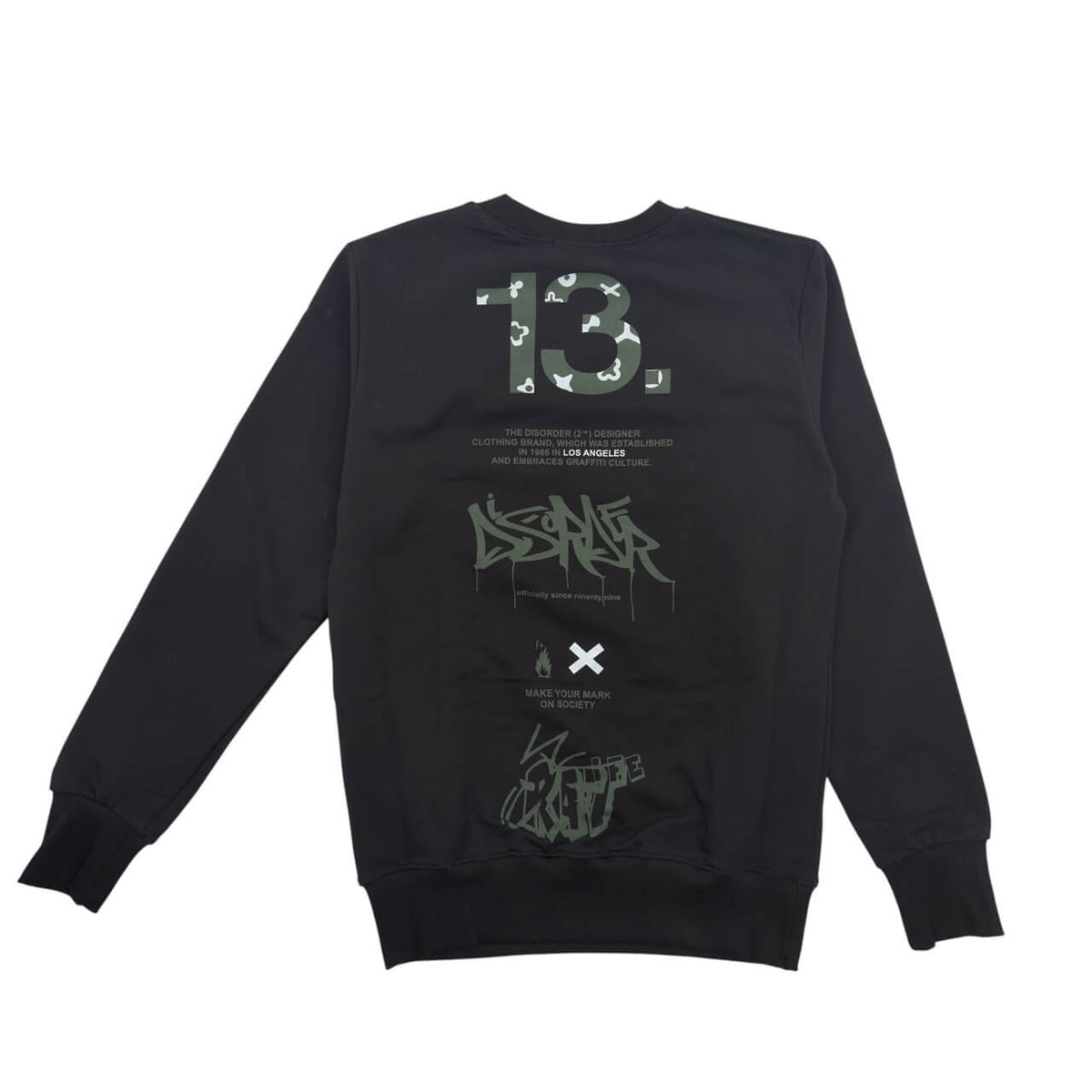 Felpa invernale Felpata Retro stampato - XOUT JEANS