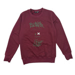 Felpa invernale Felpata Retro stampato - XOUT JEANS