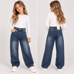 Jeans balloon Diamonds Avanti e Indietro bambina