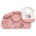 Set Pappa da 6 Pezzi in Silicone - Ellepi