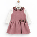 Abitino neonata Vellutino + T-shirt - Nikka Natiure