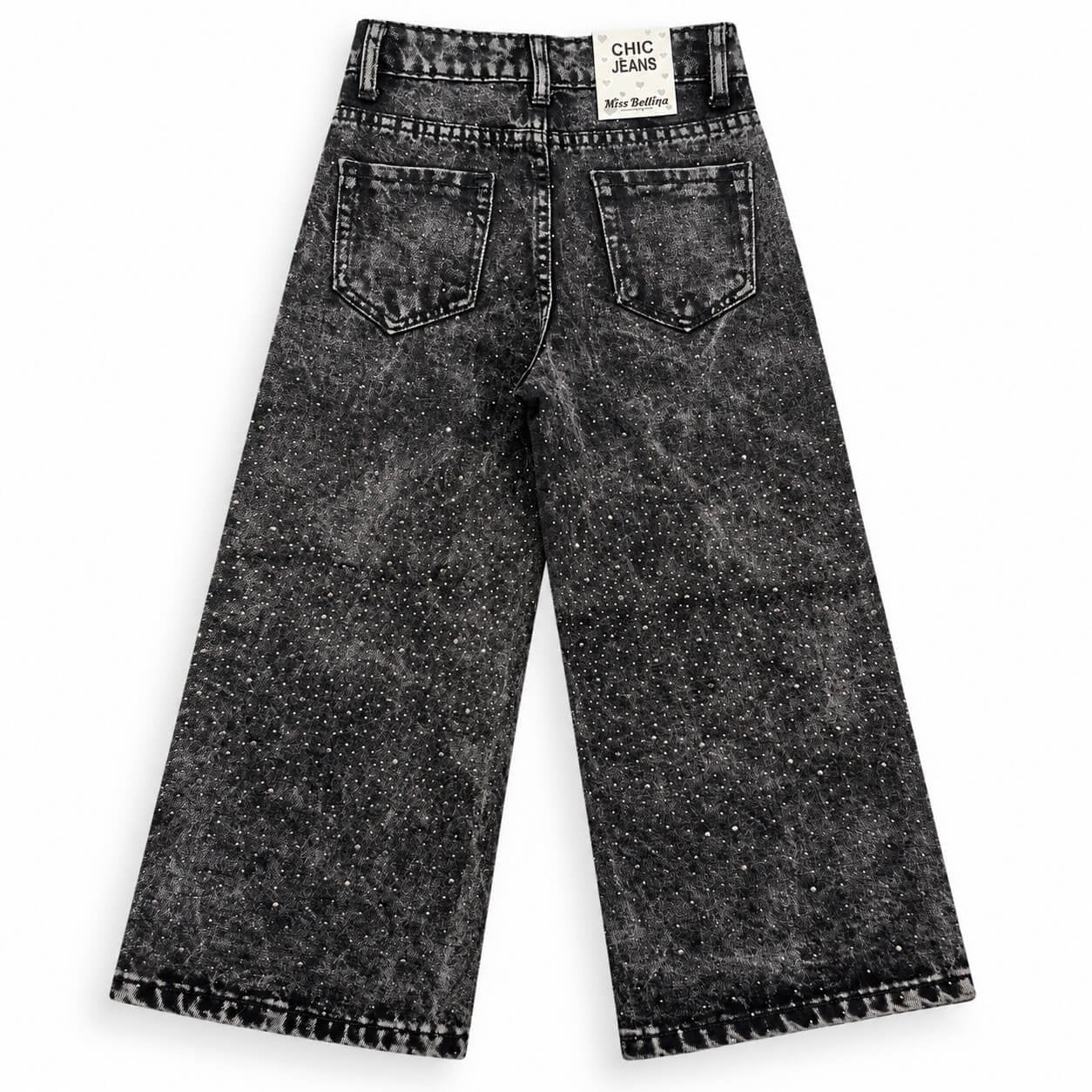 Jeans Zampa Diamonds Fronte retro