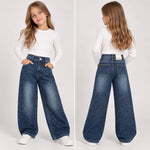 Jeans Zampa Diamonds Fronte retro