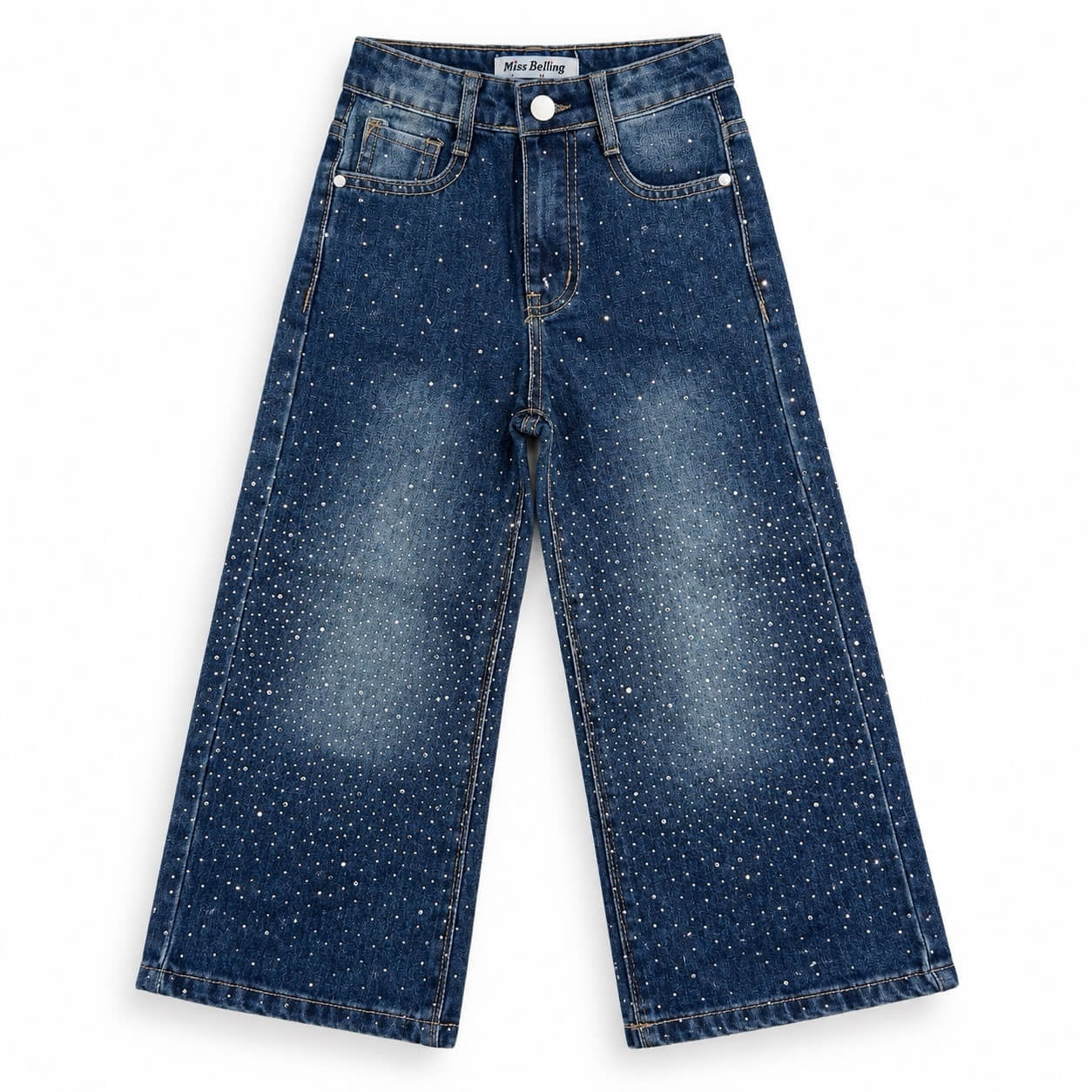 Jeans Zampa Diamonds Fronte retro