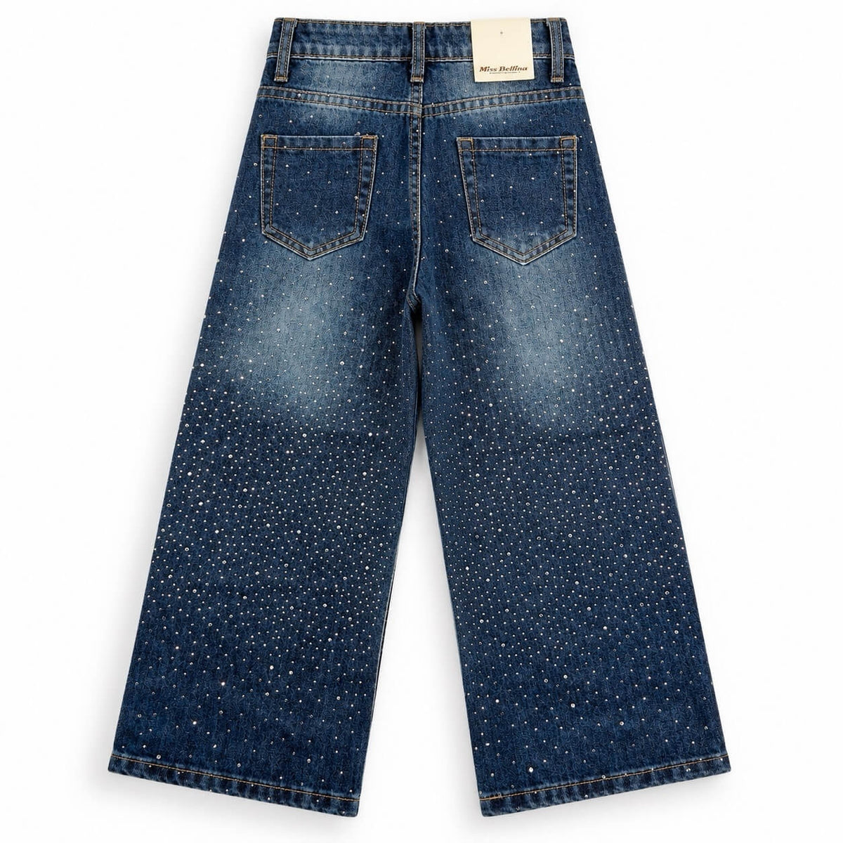 Jeans Zampa Diamonds Fronte retro