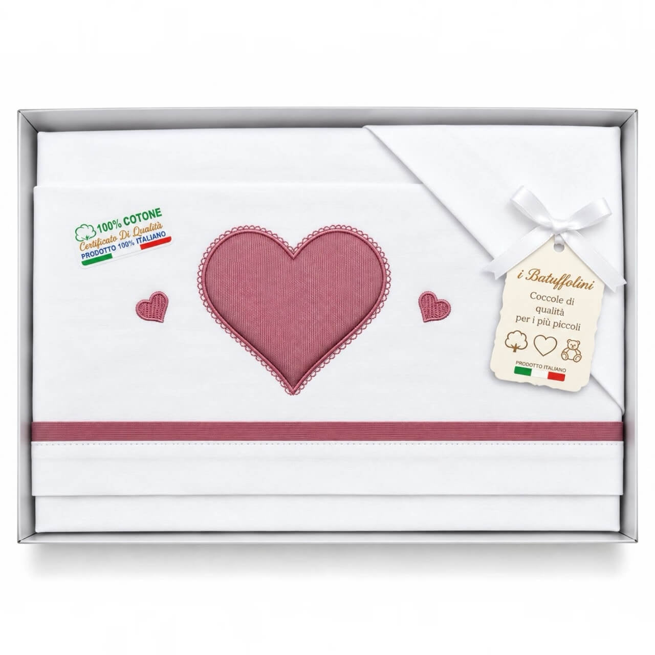 Completo Carrozzina Batuffolini 100% Cotone