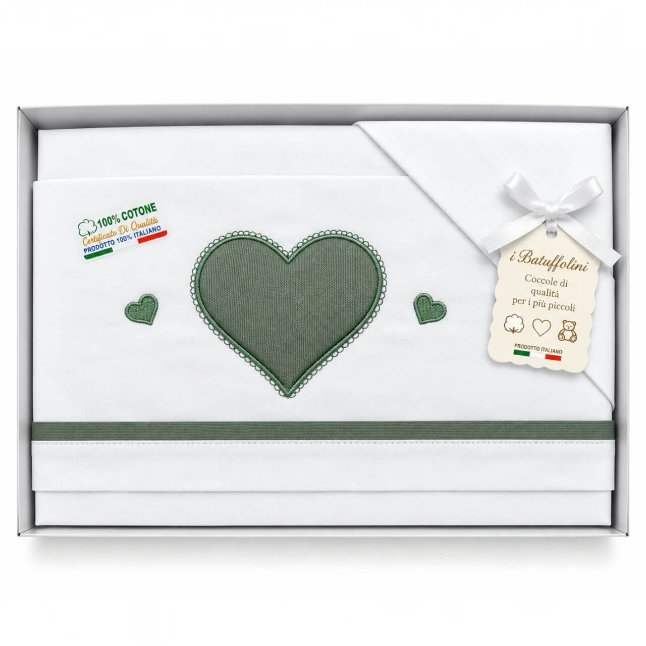 Completo Carrozzina Batuffolini 100% Cotone