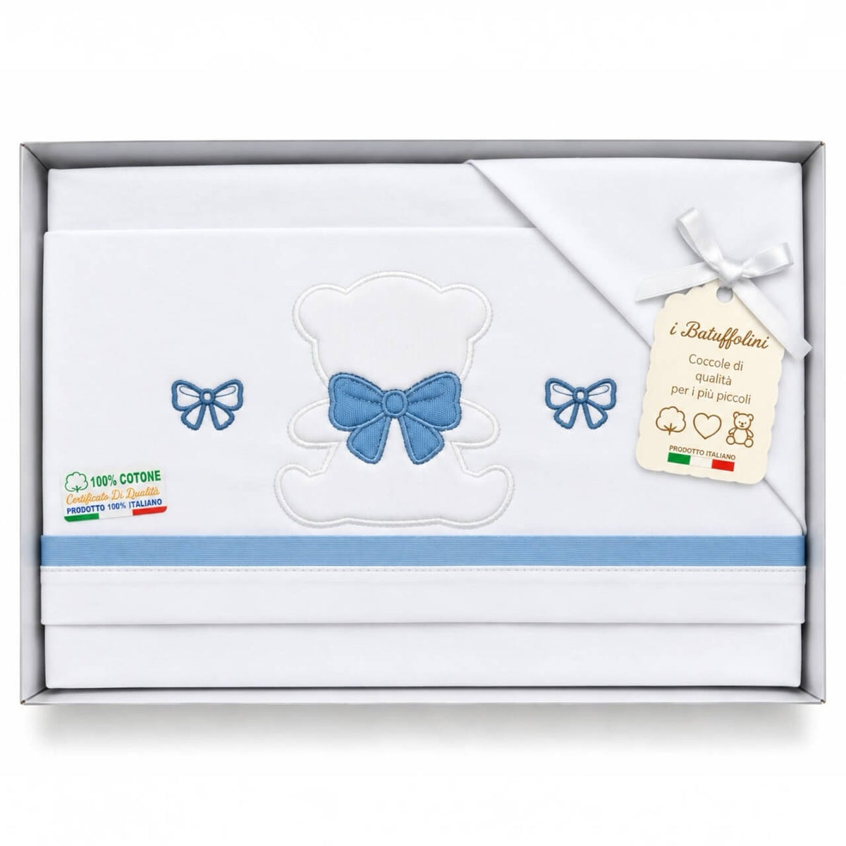 Completo Carrozzina Batuffolini 100% Cotone
