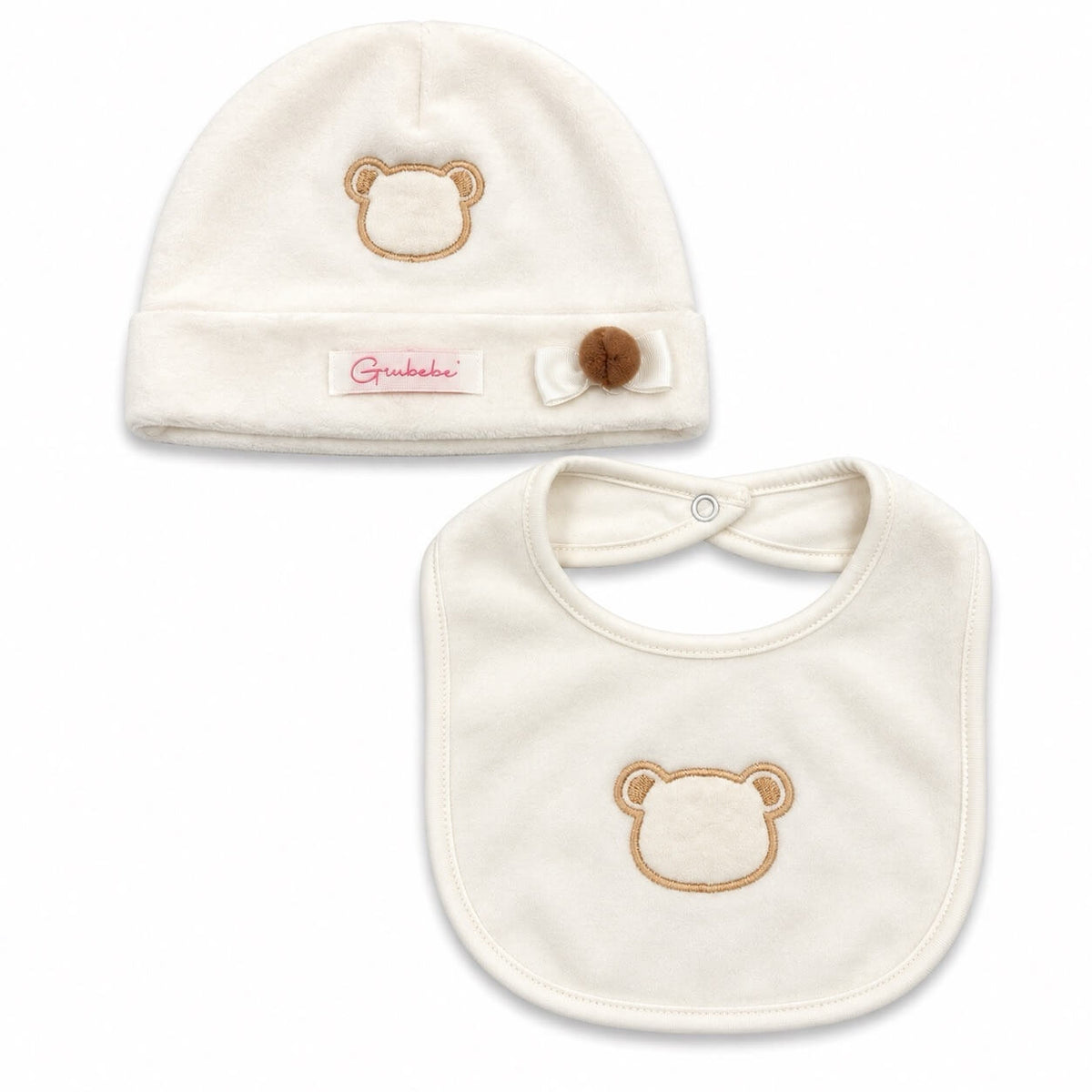 Set Cappello + Bavetta in ciniglia - Giubebe