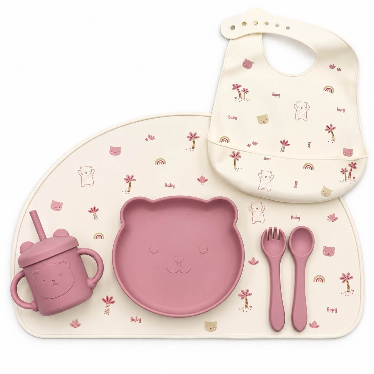Set Pappa da 6 Pezzi in Silicone - Ellepi