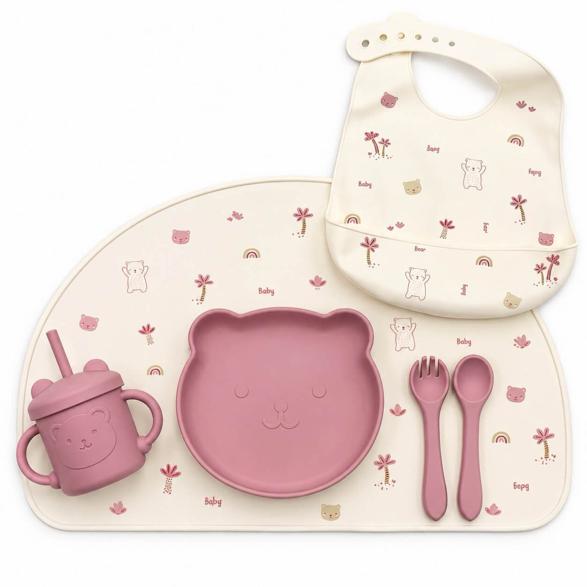 Set Pappa da 6 Pezzi in Silicone - Ellepi