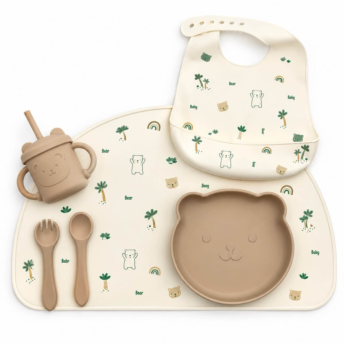 Set Pappa da 6 Pezzi in Silicone - Ellepi