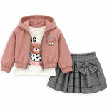 Completo 3 Pezzi Neonata Caldo Cotone - Fun Paris
