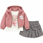 Completo 3 Pezzi Neonata Caldo Cotone - Fun Paris