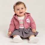 Completo 3 Pezzi Neonata Caldo Cotone - Fun Paris
