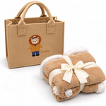 Set regalo Borsa con copertina Lettino in Coral  - Batuffolini