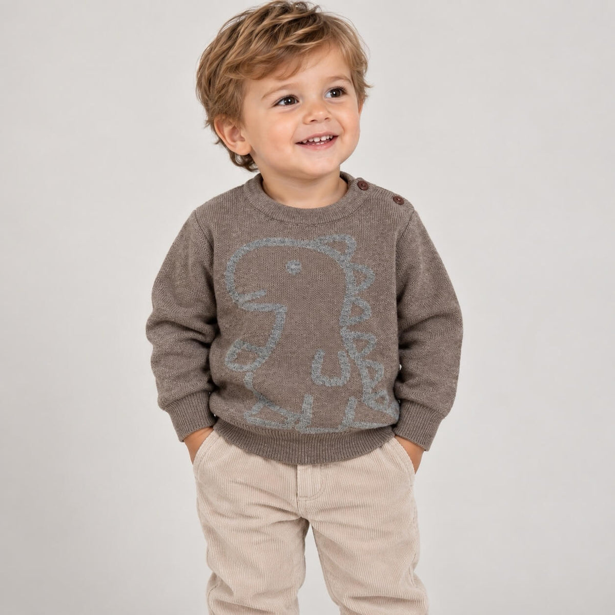Maglione Neonato Girocollo