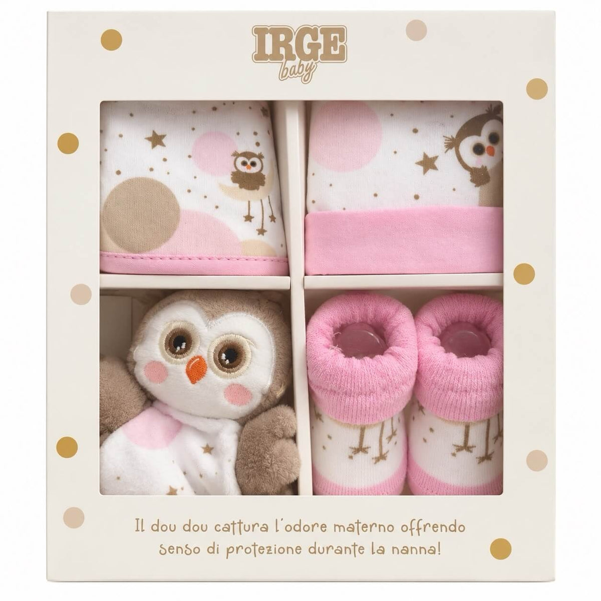 Set Regalo Neonato 4 Pezzi – Irge Baby