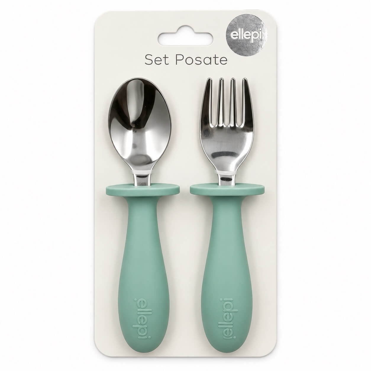 Set Posate Bambino Cucchiaio e Forchetta – Ellepi