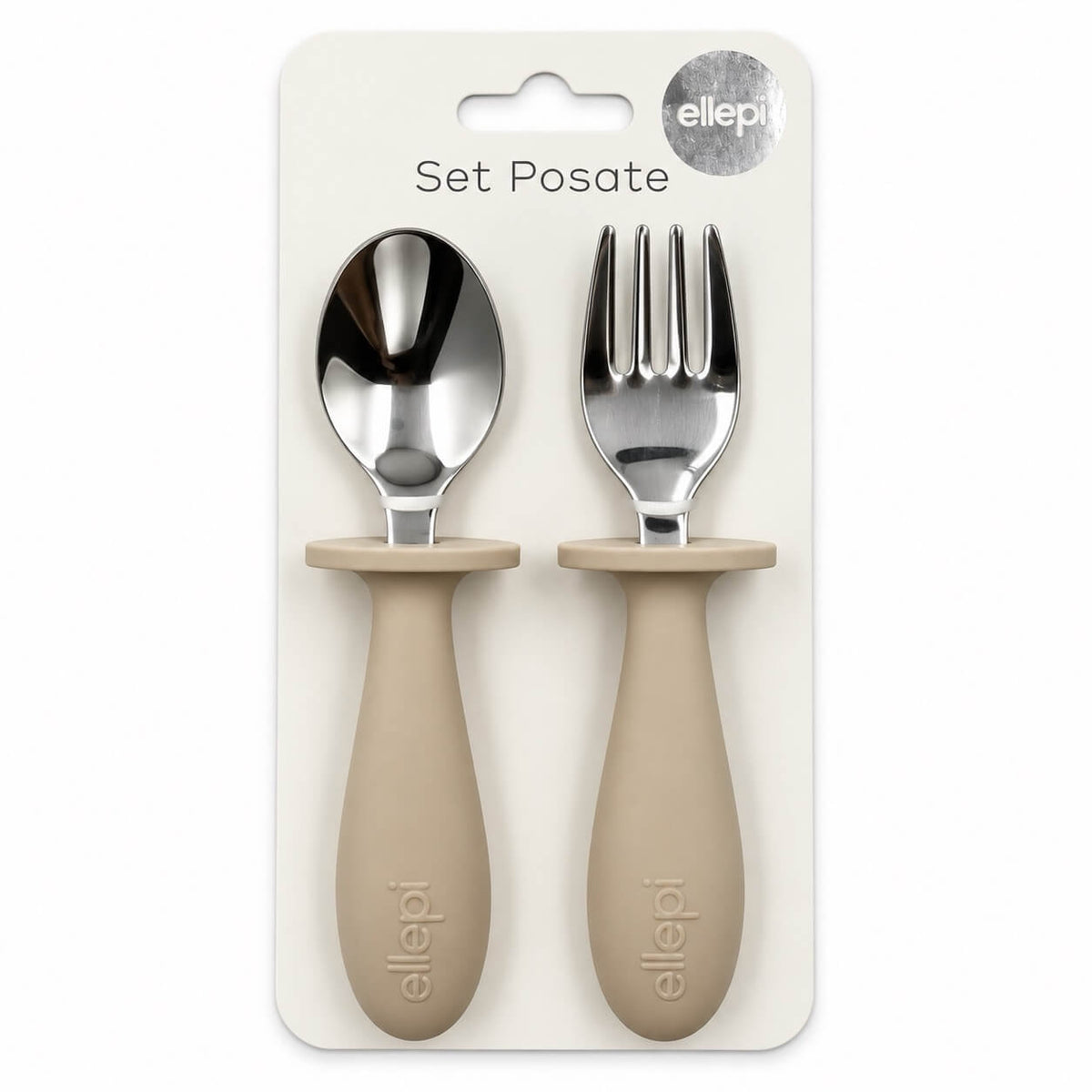 Set Posate Bambino Cucchiaio e Forchetta – Ellepi