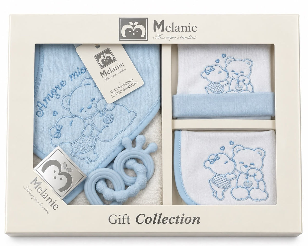 Set Nascita 4 Pezzi con Orsetti – Melanie
