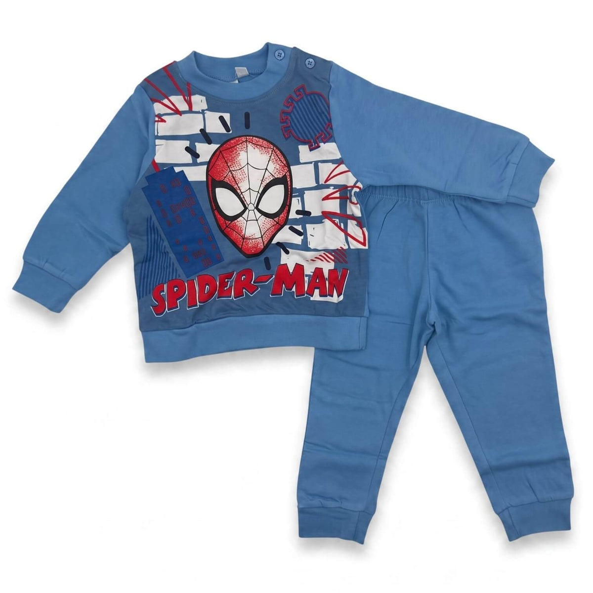 Pigiama In Felpa invernale Spider-Man