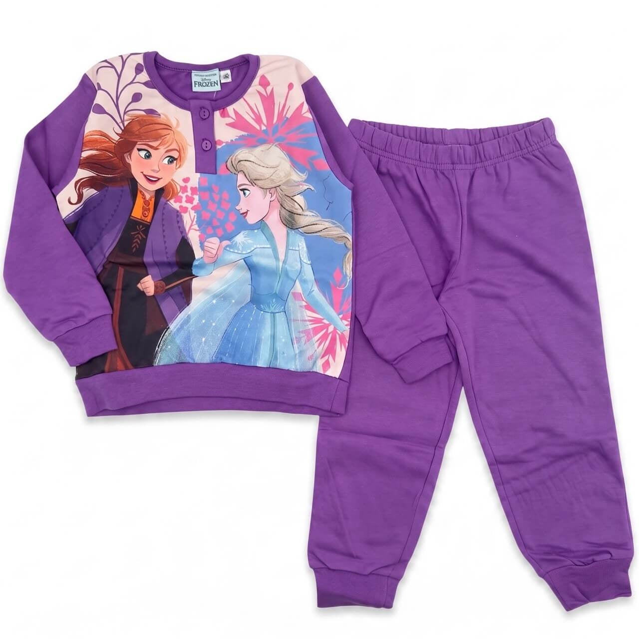 Pigiama Felpato Frozen Bimba