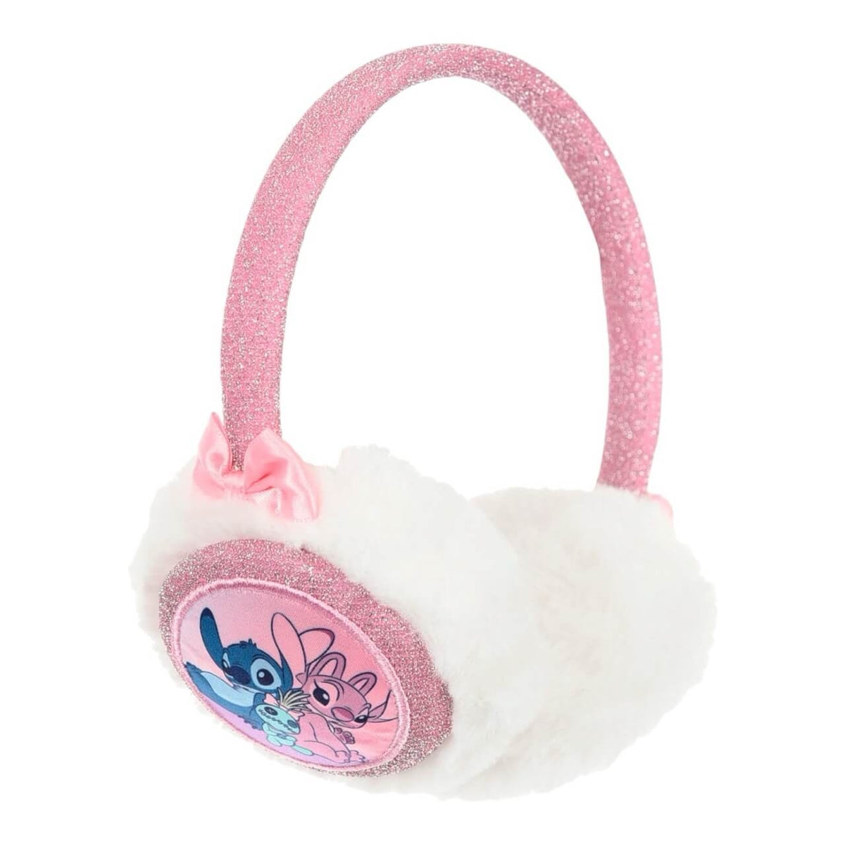 Paraorecchie Bambina Glitter – Disney Stitch e Angel
