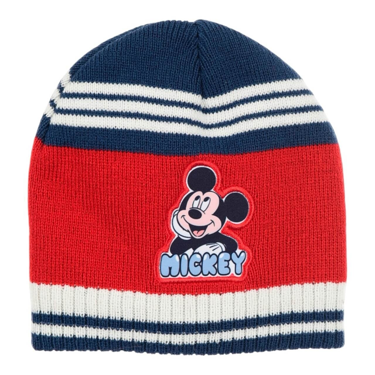 Cappello Bambino in Maglia con Doppio Pompon – Disney Mickey Mouse