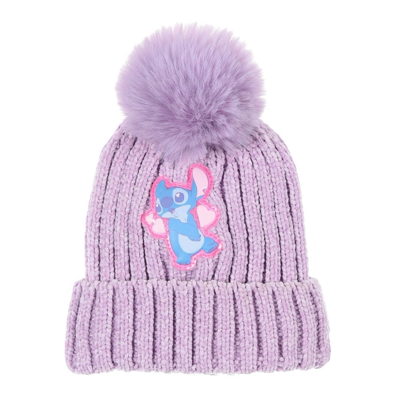 Cappello Bambina con Pompon – Disney Stitch
