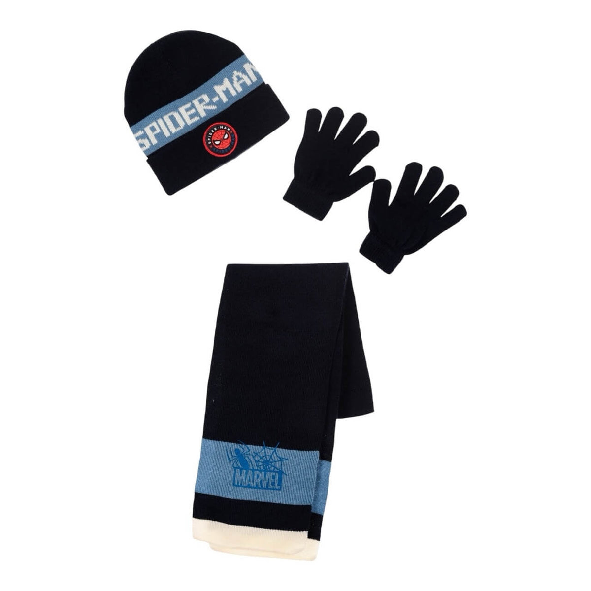Set Cappello, Sciarpa e Guanti Bambino – Marvel Spider-Man