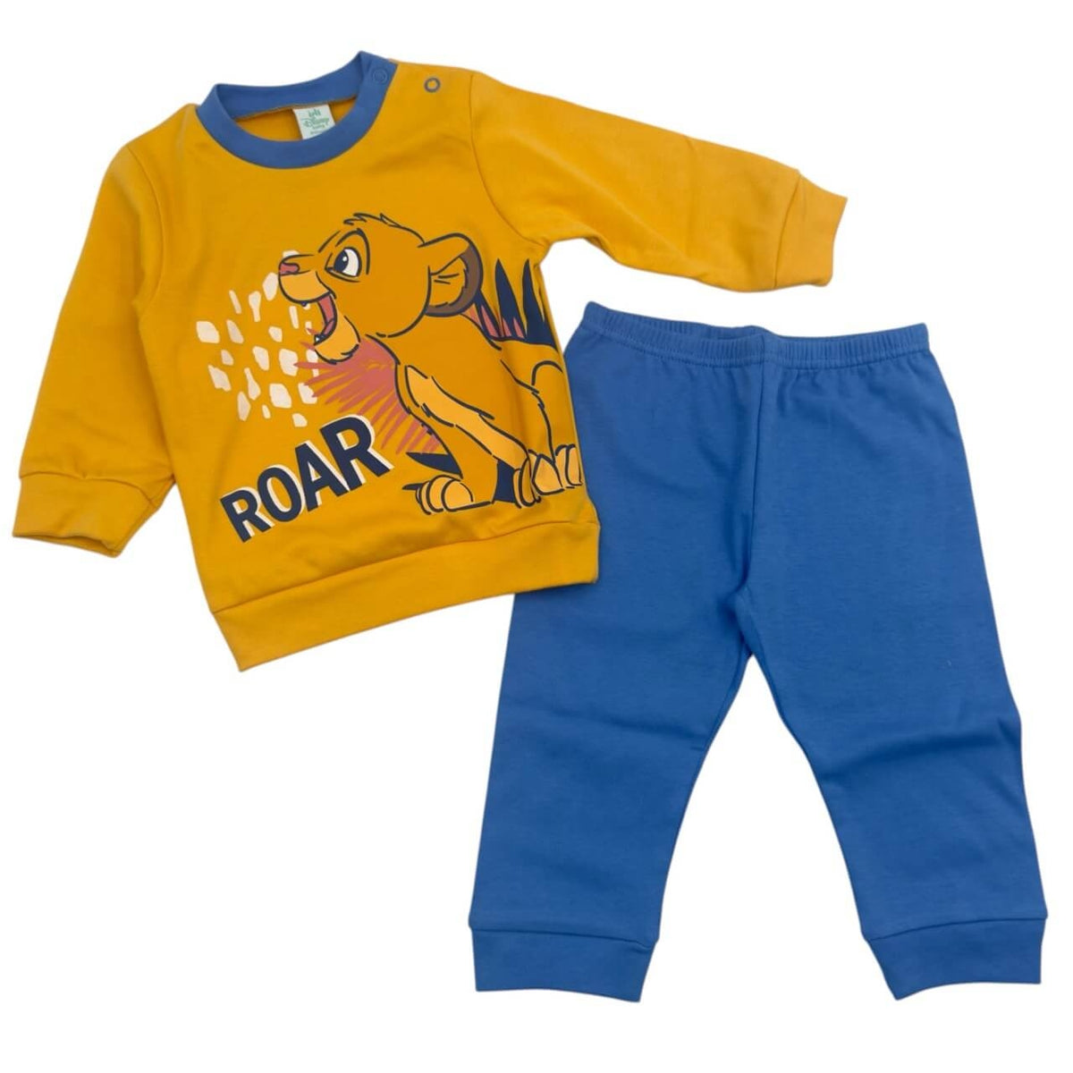 Pigiama in Caldo Cotone Disney Re Leone