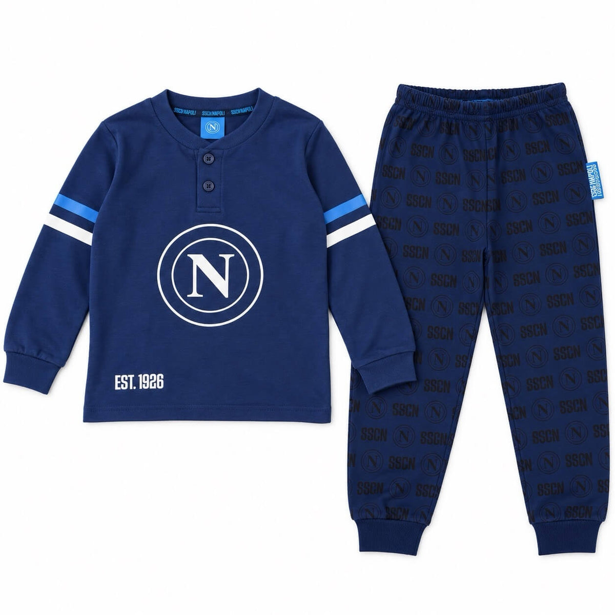 Pigiama Bambino SSC Napoli in Caldo Cotone