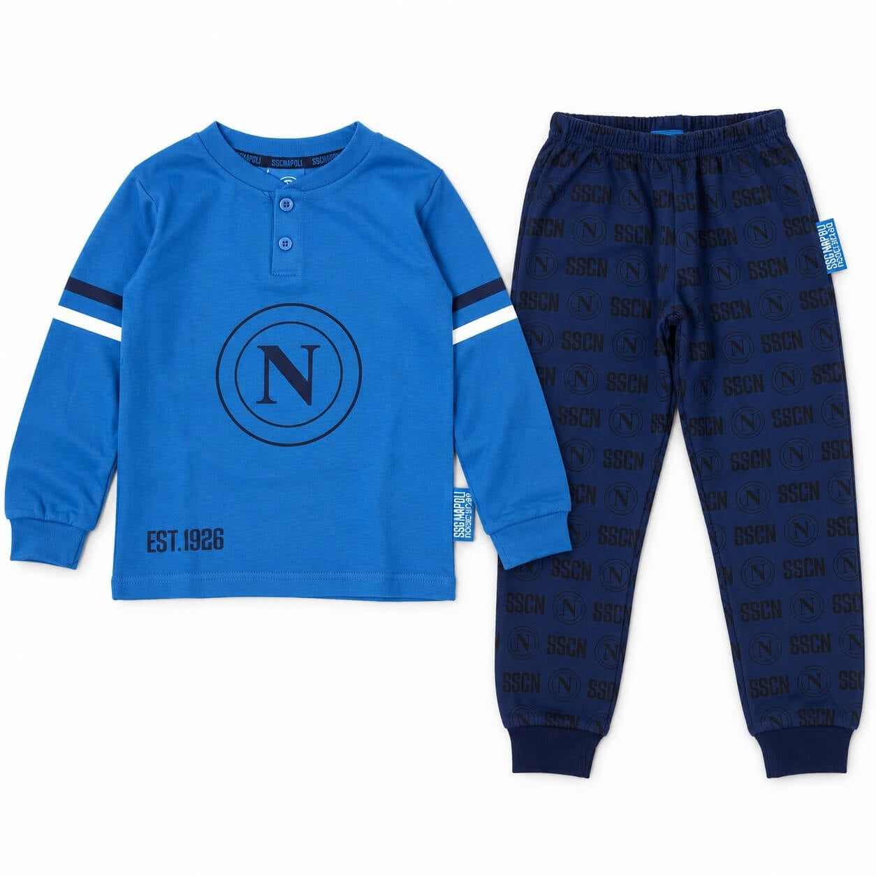 Pigiama Bambino SSC Napoli in Caldo Cotone