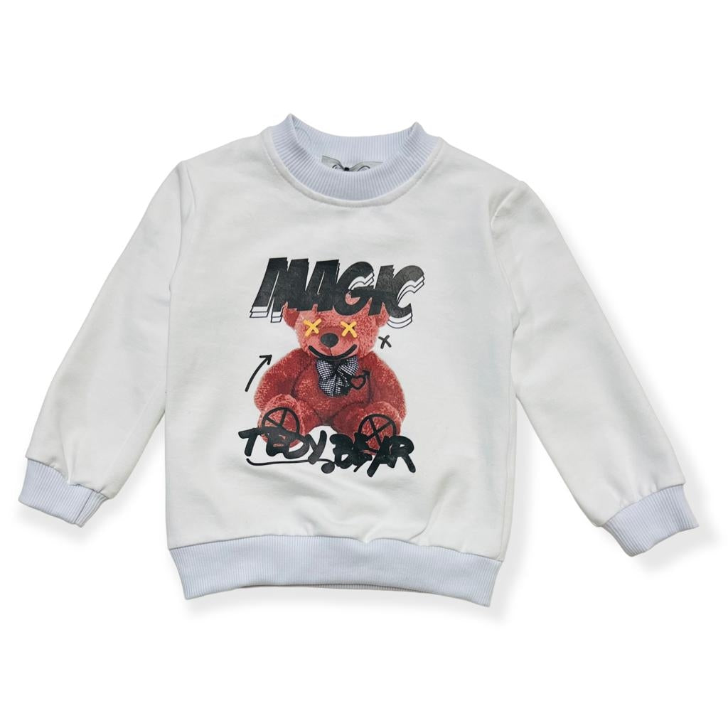 Felpa in Cotone Ragazzo - Mstore016