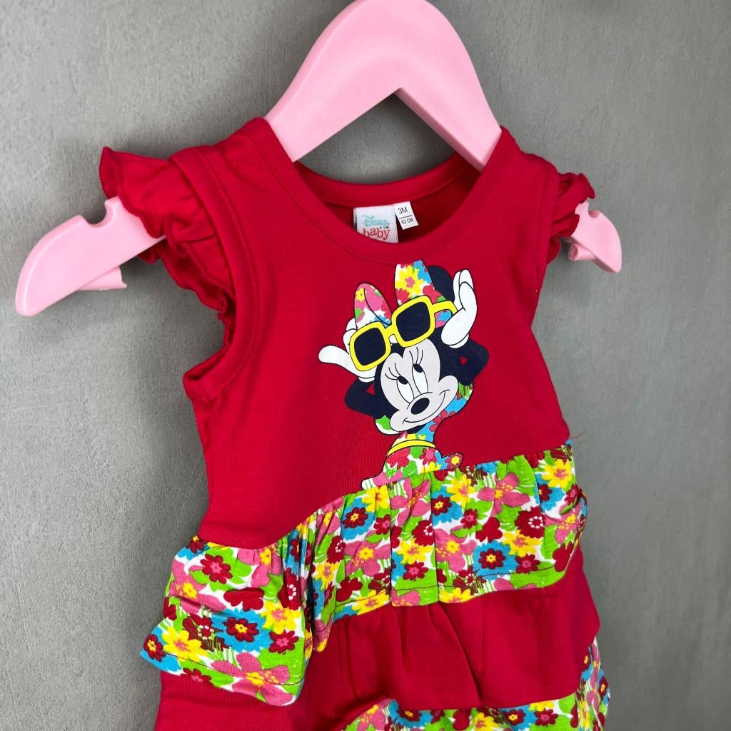 Abito Disney Minnie  100% Cotone - Mstore016