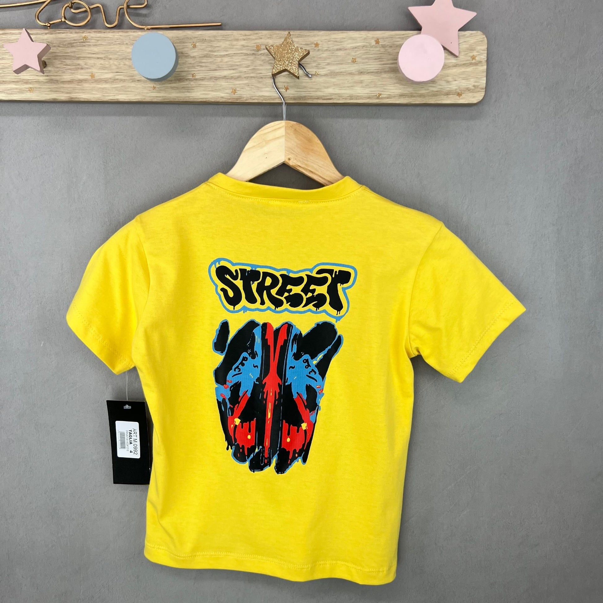 T-shirt retro stampato Bimbo - Mstore016