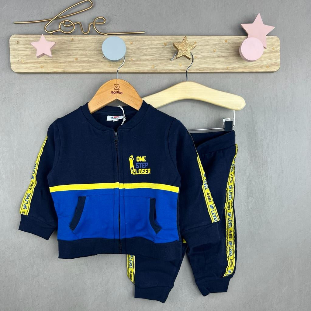 Tuta In Cotone Neonato Young Stars - Mstore016