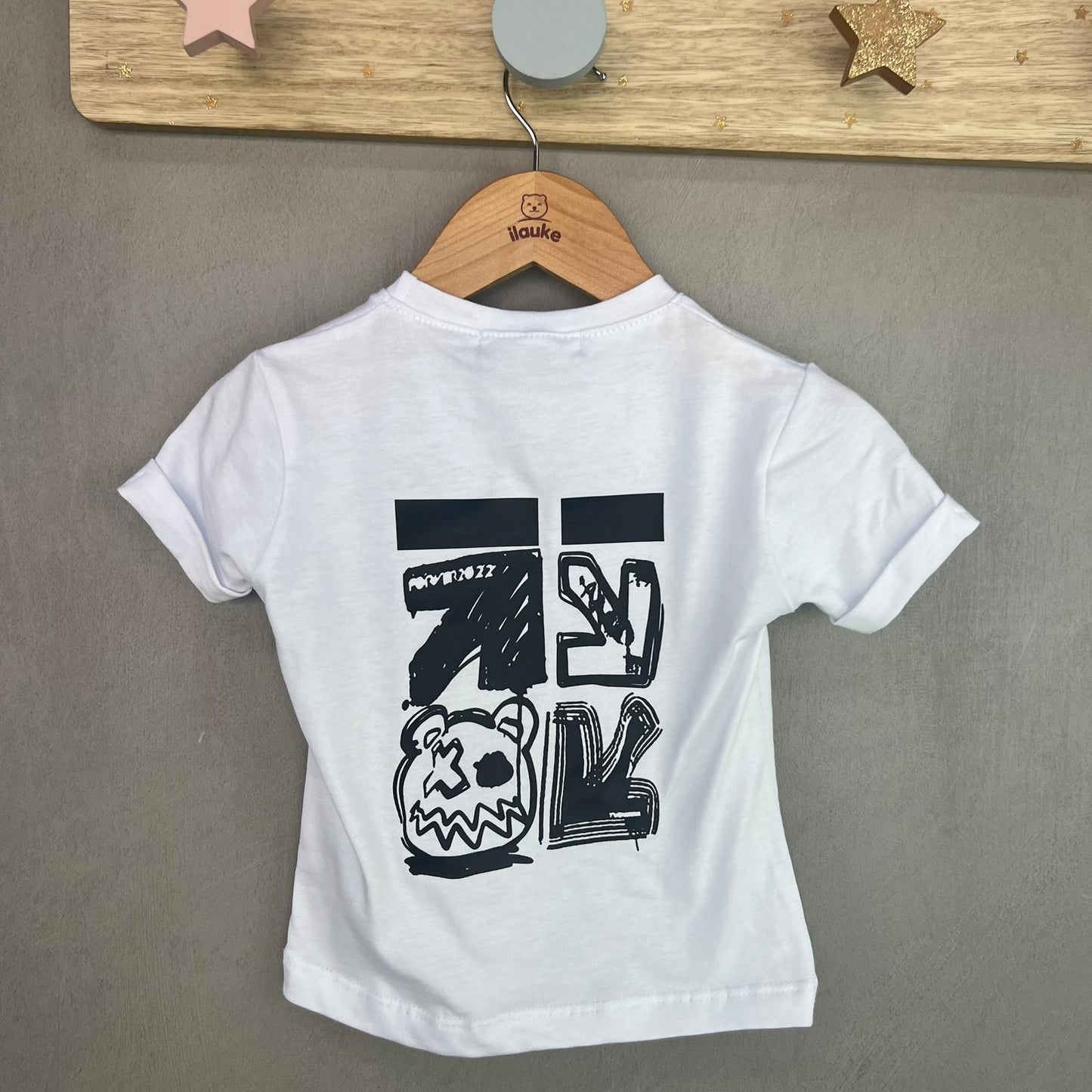 T-shirt retro stampato neonato - Mstore016