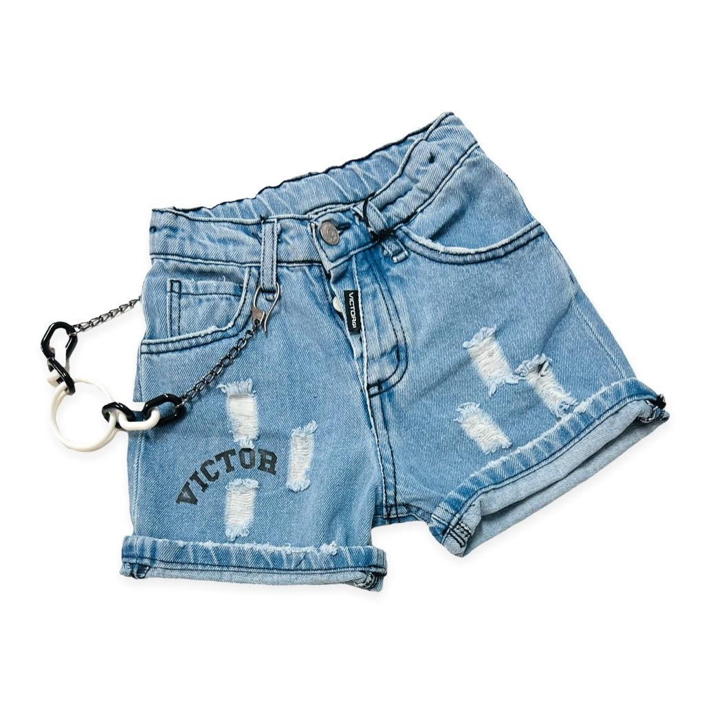 Bermuda in Jeans Neonato - Mstore016