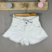 Shorts di Jeans Sfrangiato  Bimba - Mstore016