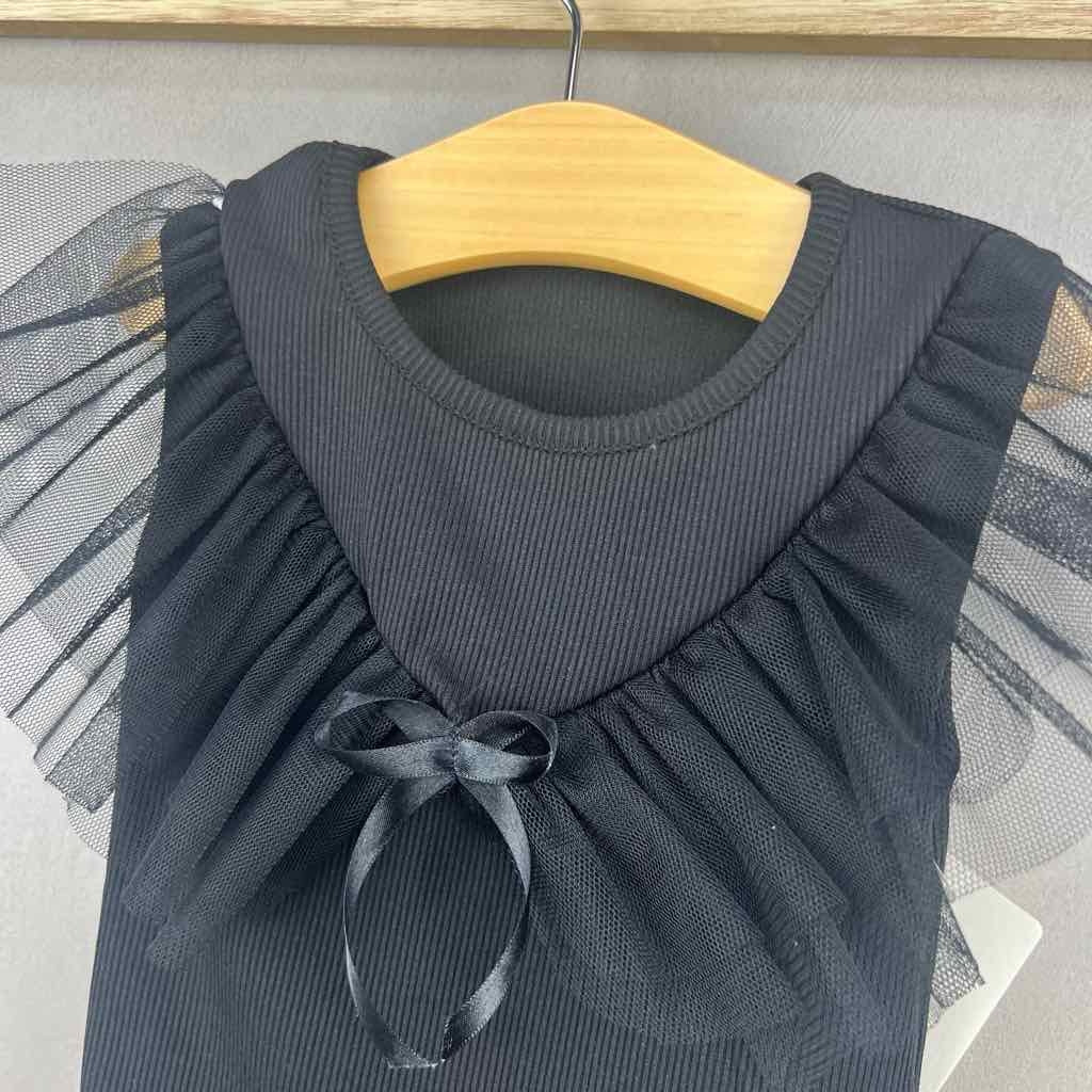 Maglia Con Fiocco e Tulle - Mstore016