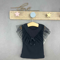 Maglia Con Fiocco e Tulle - Mstore016