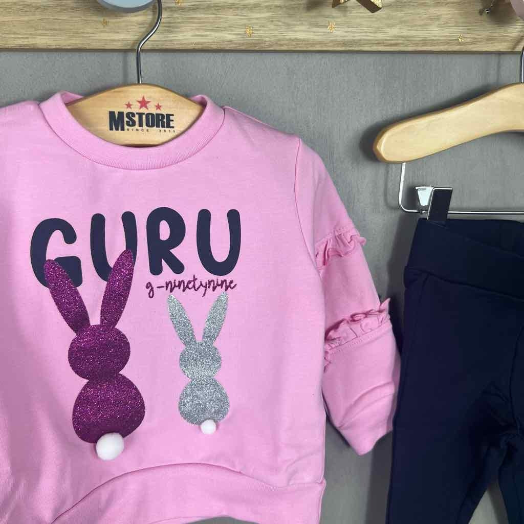 Tuta Felpata Guru Neonata 3/12 mesi - Mstore016