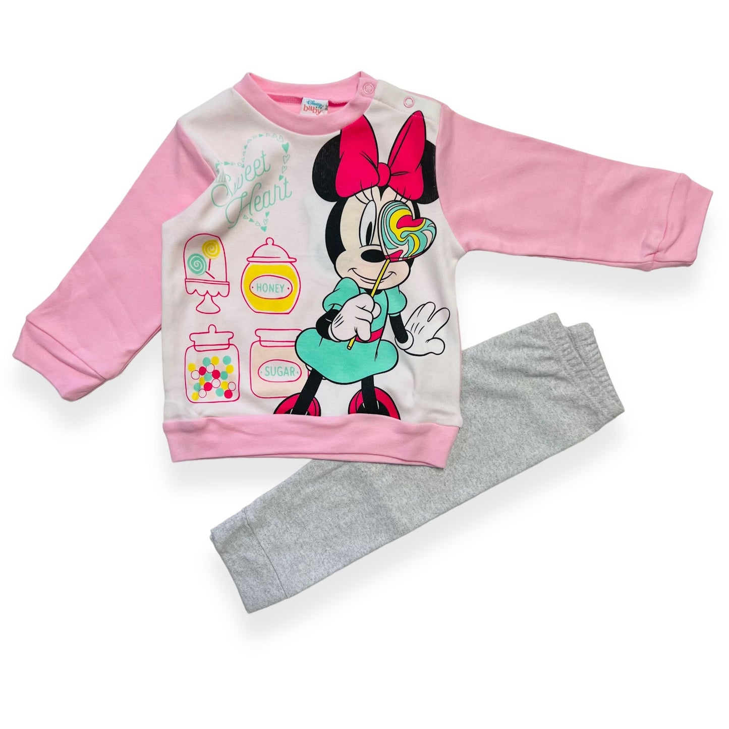 Pigiama Caldo Cotone Disney Minnie - Mstore016