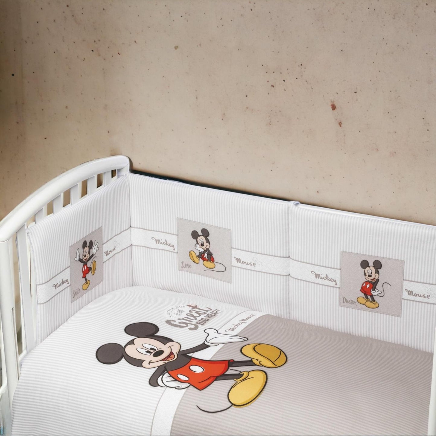 Completo trapunta lettino con paracolpi Disney - Mstore016