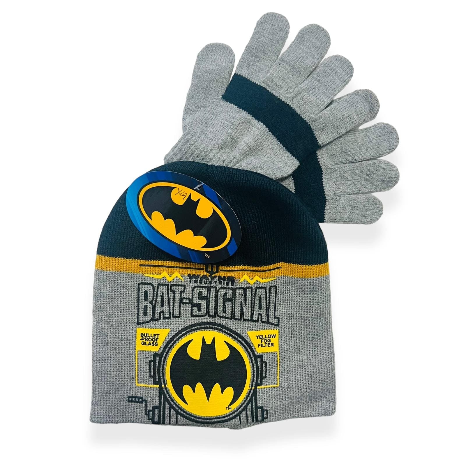 Cappello in Lana Batman con Guanti - Mstore016