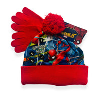 Cappello in Lana Spider Man con Guanti - Mstore016